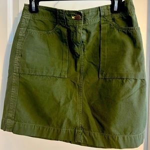 JCREW mini skirt size 2